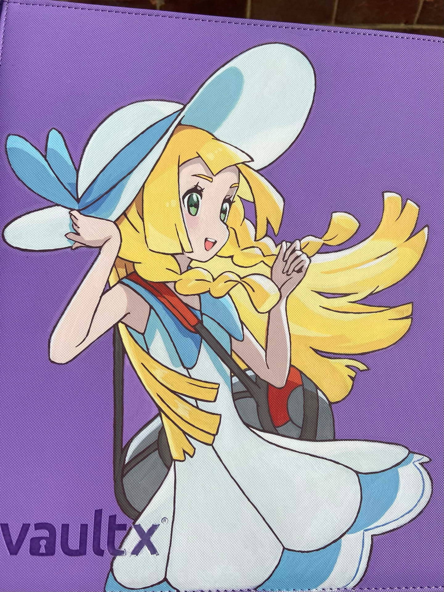 Custom Lillie Pokémon binder